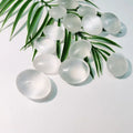 Wholesale Cheap Price Handmade Polished Crystals White Selenite Palm Stones for Energy