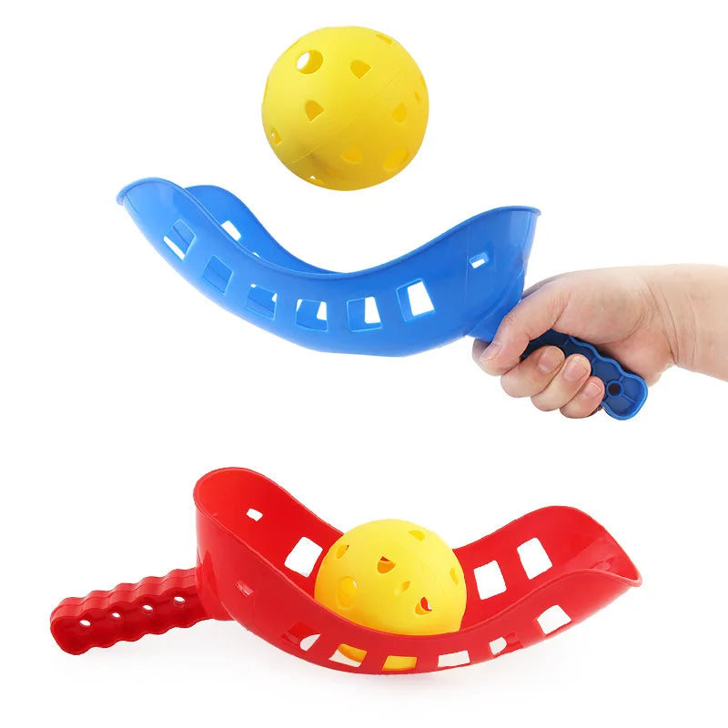 Children's Outdoor Play Catch Relay & Throw Ball-Beach Fitness Toys for Parent-Child Play & Fun