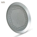 Aluminium Alloy Metal Round Perforated Pizza Baking Tray Pan
