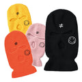 Wholesale Custom Logo Black Pink Balaclava 1 2 3 Hole Full Face Ski Mask Sports Applicable Three Hole Ski Mask