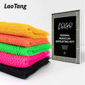 Nylon African Long Net Exfoliating Bath Sponge Simple Style Daily Use Shower Scrubber Back for Women Men Smooth Skin Belt