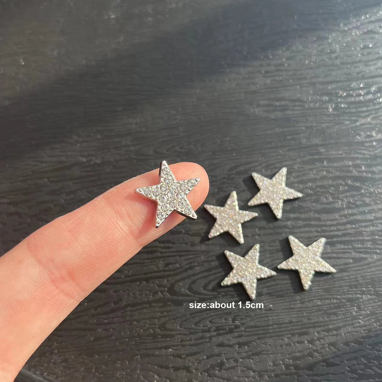 Bling Starz Metal Electroplated Paint Mobile Phone case Hair Accessories Hair Clips  Clamps Grab Clip Accessories Nail Charms