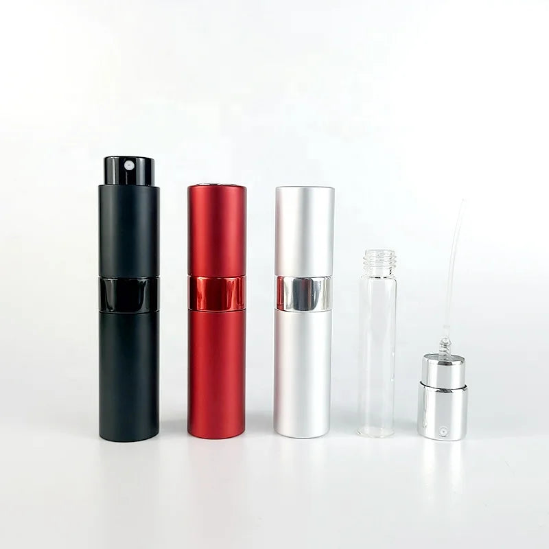 Low Moq Custom Eco-Friendly Mini Luxury 8Ml 10Ml 30Ml Perfume Tester Empty Bottle With Box Packaging Logo