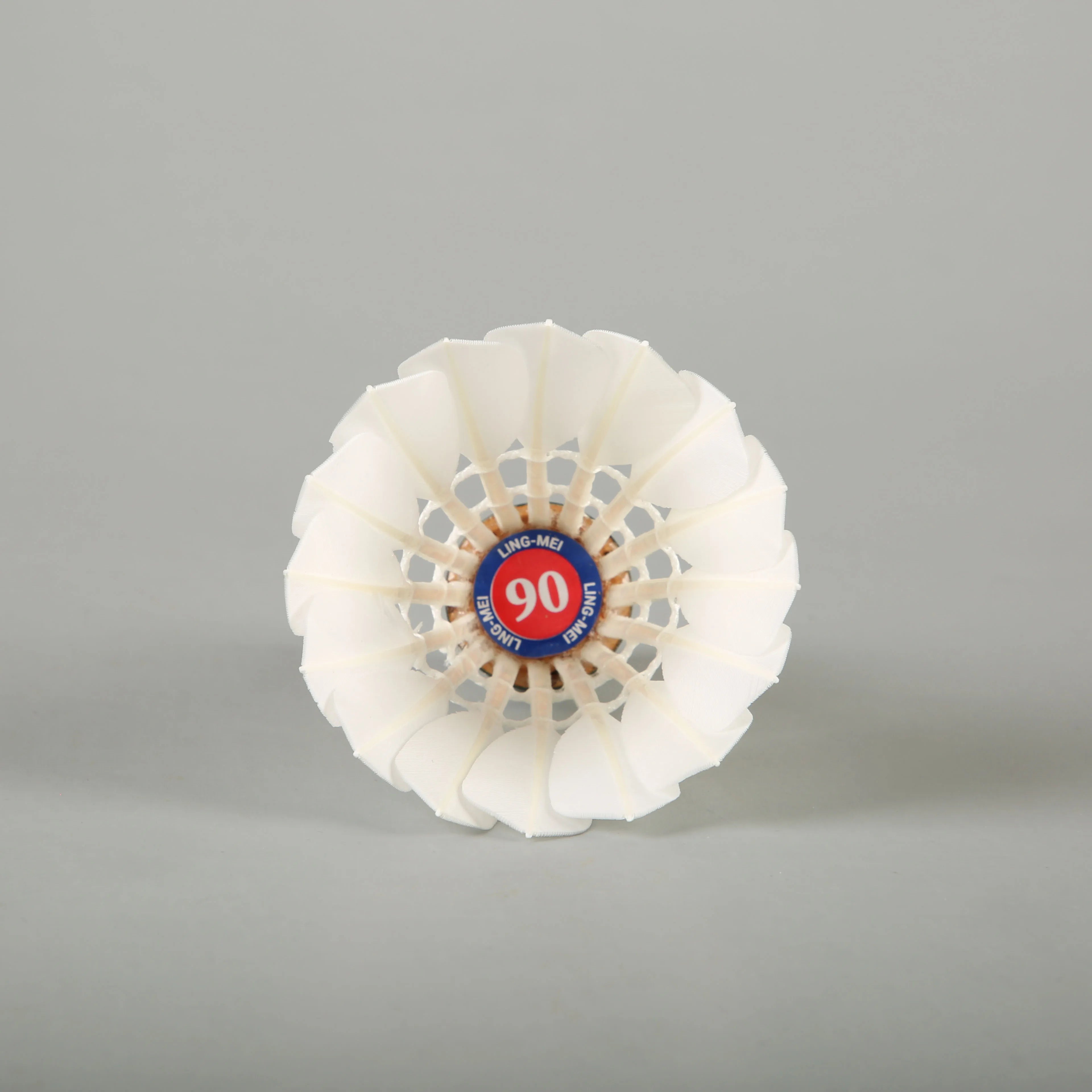 China brand Lingmei 90 class A goose feather badminton shuttlecock
