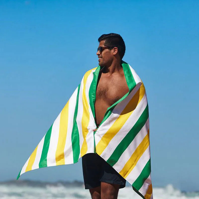 Microfiber Quick Dry Beach Towel Sand-Free and Compressed for Everyday Use and Sublimation