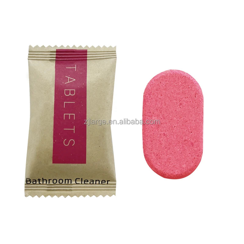 Household Eco Cleaning Tablets Vegan Formula Bathroom Cleaner Tablet