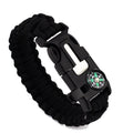 New Arrival Creative Survivable Compass Bracelet Handmade Unique Umbrella Rope Woven Bracelet for Women and Men
