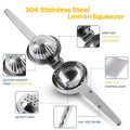 Best Selling Product Lemon Squeezer Stainless Steel Lemon Squeezer Kitchenware 304 Stainless Steel Cutlery