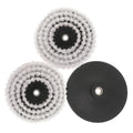 6Inch 150mm White Hollow Rodless M14-2 Electric Cleaning Brushes Car Wash Brush Detailing Brush for Automotive Household Clean