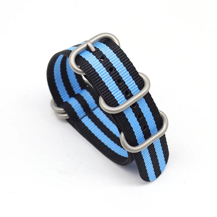 Hot Products Smart Nylon Adjustable Length 18MM 20MM 22MM 24MM Customized Nylon Watch Band  Samsung Strap Original Belden