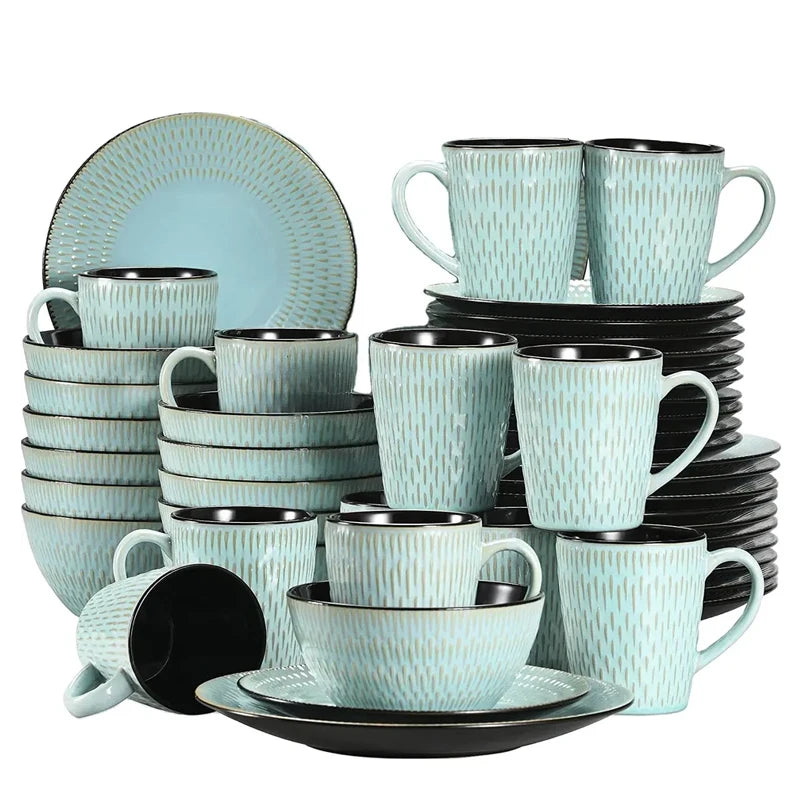 Factory Direct Reaction Glazed Luxury Gift Wedding Party Customized Design Ceramic Dinner Plates Flower Shape Dishes Plate