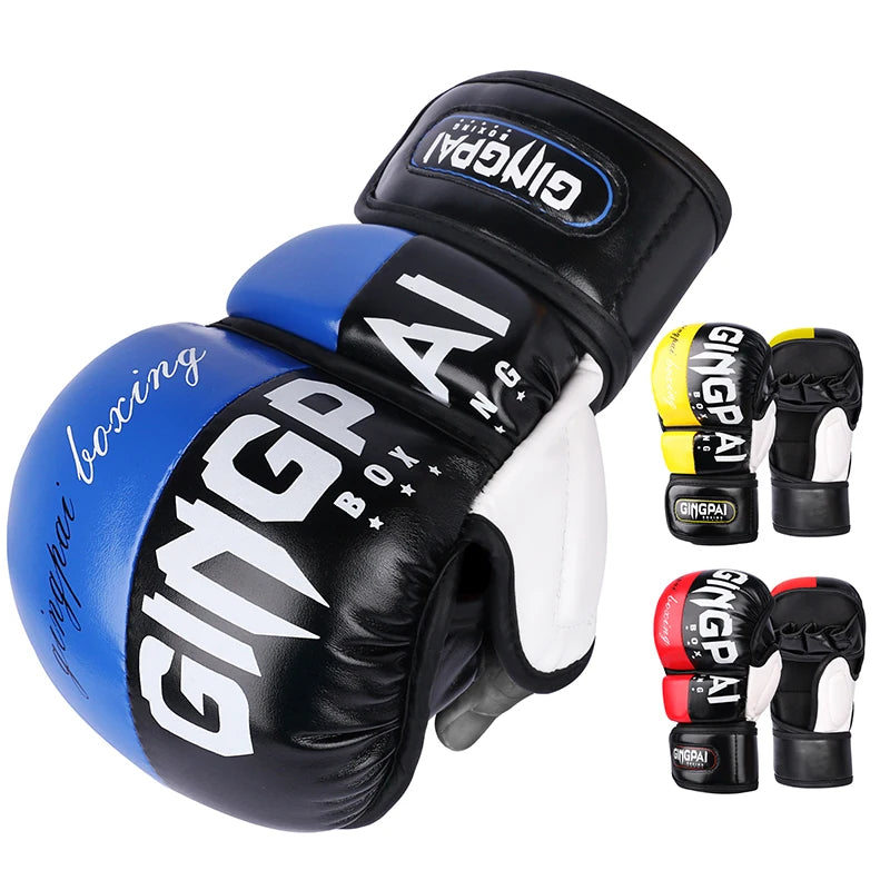 Sparring Boxing  Gloves  Mma Sparring Gloves Mma Training Gloves Good Quality OEM Custom Professional pink Color UFC
