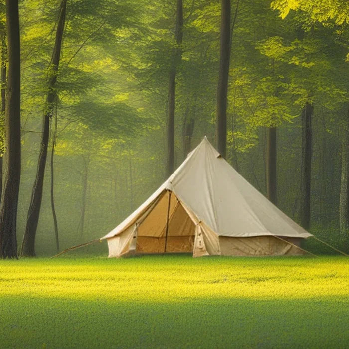 Hot Sale Large Luxury 5M Canvas Luxury Family Camping Tent Circus Glamping Yurt Bell Tent