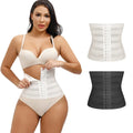 YIYUN Flysun Plus Size Women Slimming Breathable Eco-Friendly High Waist Double Belt 3-Row 15-Hook Trainer Corset