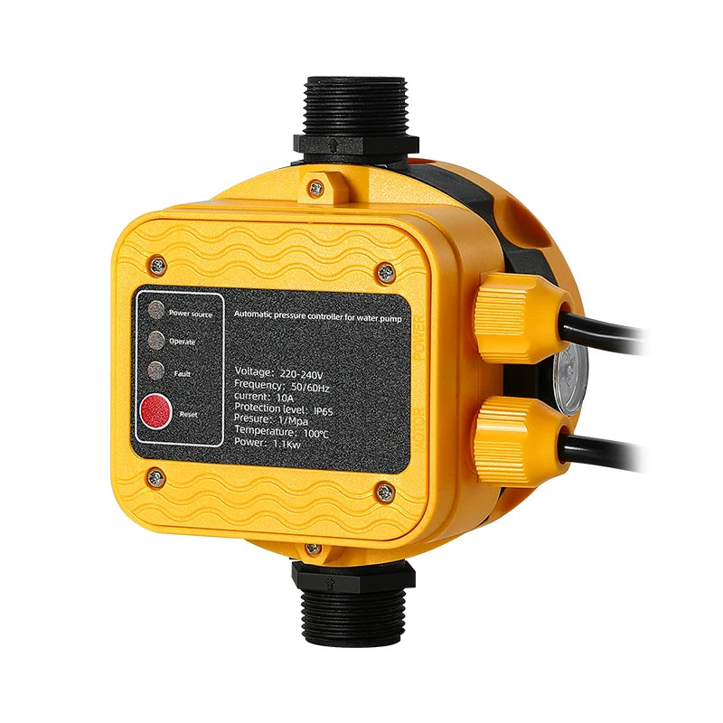 Water Pump Intrlligent Controller Electronic Pressure Switch Adjustable Water Pressure Full Automatic