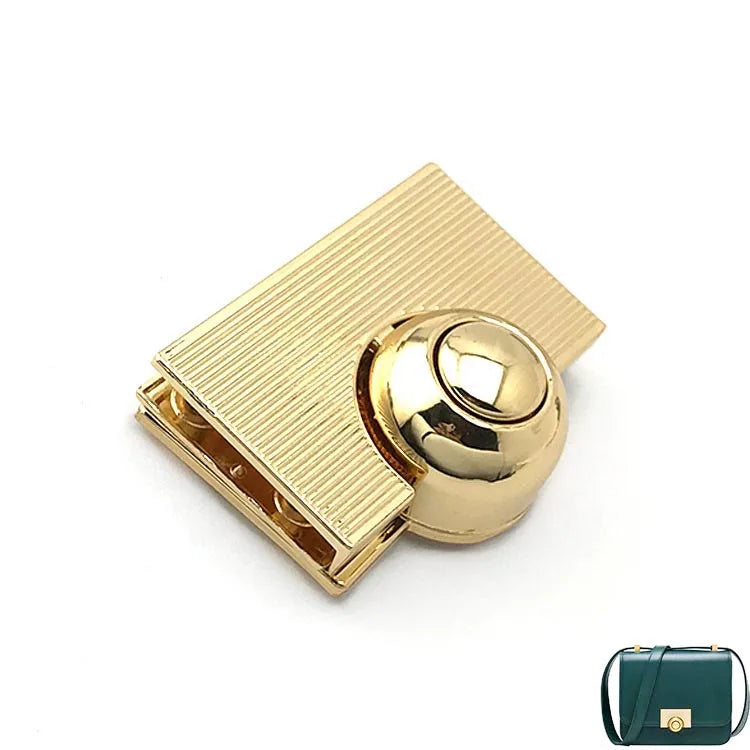 For Deepeel LK018 Classic Style 49*29mm Handbag Mortise Locks Bag Accessories with Press Lock