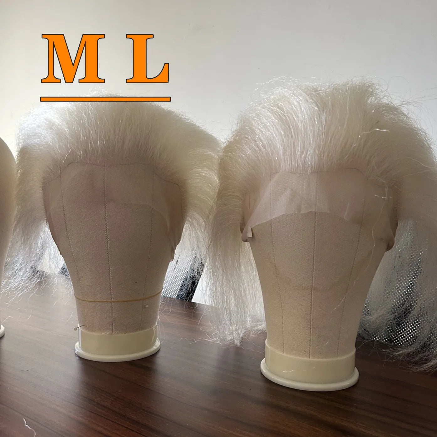 2026 Custom Order - Animal Yak Hair Wig Full Hand Knot Wig 25cm Hair Length