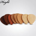 Custom Wooden Guitar Picks OEM Logo Eco Friendly 3mm Durable Picks for Acoustic Electric Guitar