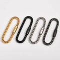 Hot Selling Titanium Stainless Steel Link Chain Magnetic Clasp Vintage Men Bracelet Jewelry