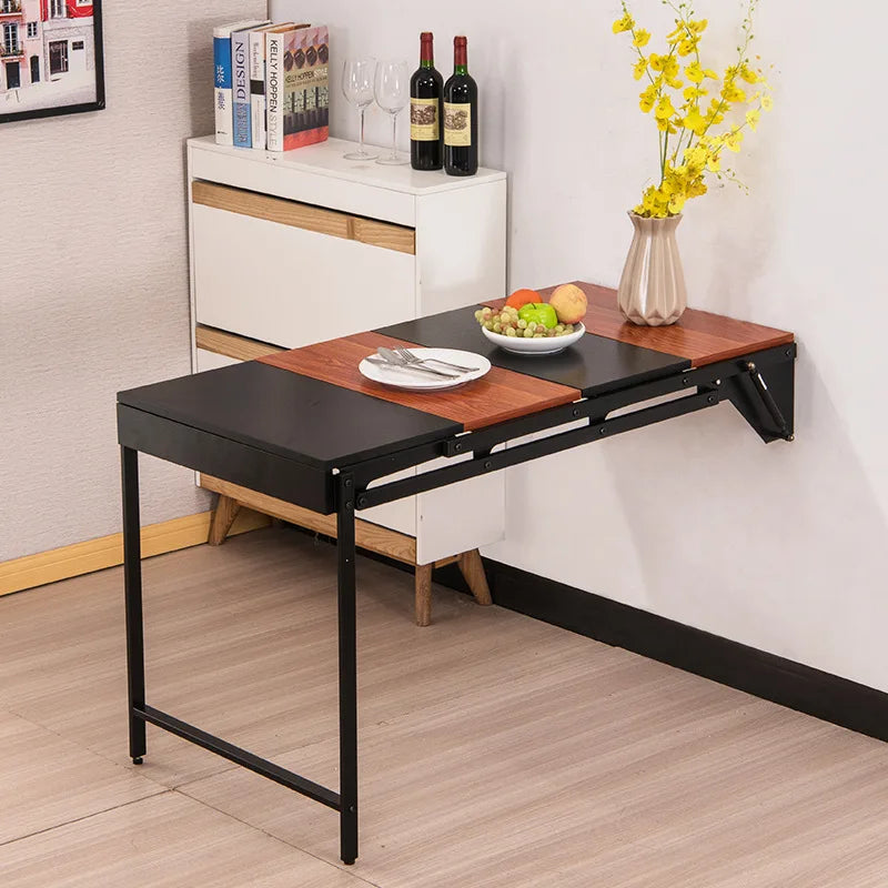 HOMEMORE Transformable Convertible Space Saving Furniture Wall Mounted Foldable Dining Table