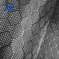 Customization Kevlar Aramid Plain Twill Hexagon Carbon Fiber Fabric Blended 240g All Color