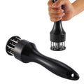Manjia Professional Kitchen Tenderizers Stainless Steel Needle With Safety Lock Manual Beef Meat Tenderizer Tool