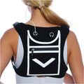 Trail Running Backpack Lightweight Adjustable Highly Reflective Minimalist Backpack Vest  for Fitness Walking Cycling Hiking