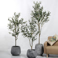 C-AOT002 Wholesale Artificial Plastic Olive Tree Green Faux Olive Tree Plant for Indoor Outdoor Home Garden Decoration