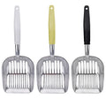 Large Size Alloy Cat Litter Scoop Pet Toilet Cleaning Shovel Metal Filter Poop Clean Tool Cat Litter Box Accessory