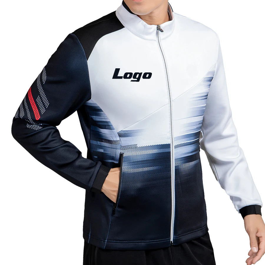 Customized Long Sleeve Coat Mens Casual Sports Wear Jackets