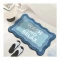 Modern Soft Touch Bath Mat Non-Slip Bathroom Absorbent Tufted Rug for Home Use