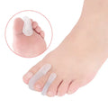 Gel Toe Spacers for Overlapping Toes & Bunions Relief Straighten Hallux Valgus Comfortable Overlapping Bunions Separator