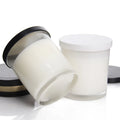 Wholesale Customized Clear Empty Luxury Glass Candle Jars With Lid