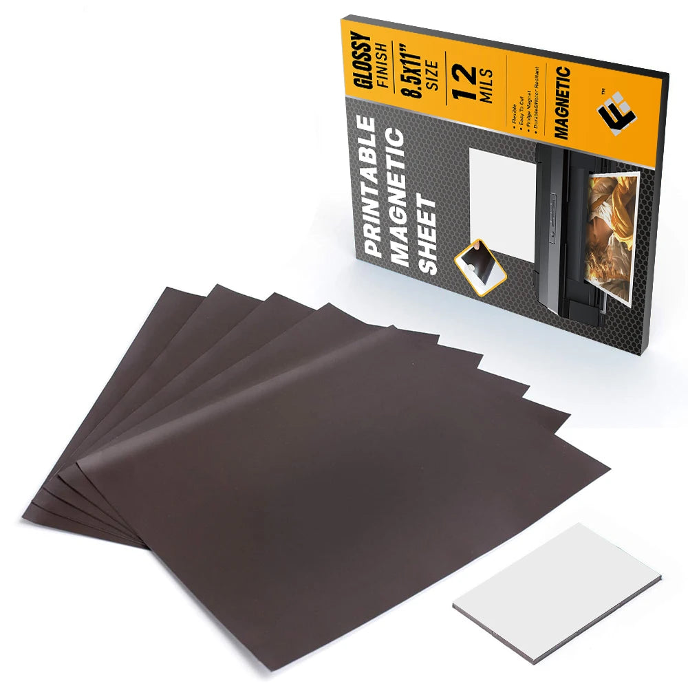Strong Inkjet Picture Printable Large Magnetic Sheets 230g Weight Magnets for Paper Box Film Letter Sticker Photos
