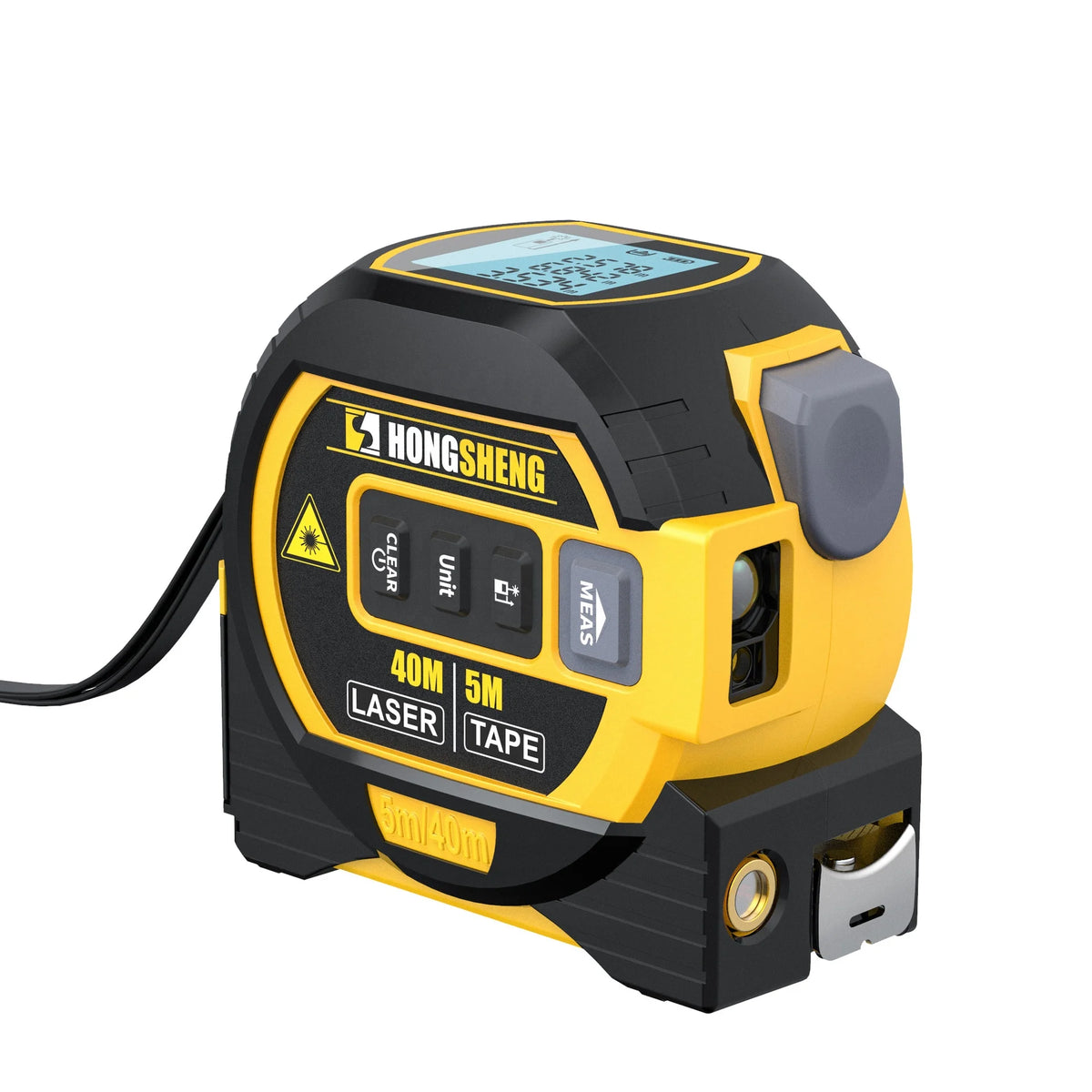 Hot Sell Probon 3 in 1 40m 60m Measuring Tape Laser Digital Tape Measure with Laser Construction Tools Tape Measure