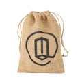 Custom Jute Jewelry Gift Pouches Eco-Friendly Drawstring Bag for Jewelry Textile Packaging