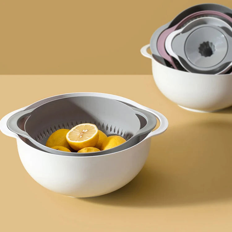 Nylon and Plastic Pasta Strainer Kitchen Collapsible Colander for Vegetables
