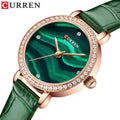 CURREN 9083 Lady Watch Luxury Rhinestone Dial Quartz Women's Watches Ladies Charming Wrist Watch Dropshipping Clock Montre Femme