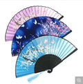 QYL Antique Bamboo Frame Folding Fan with Carved Design-Personalized Wholesale Hand Fans
