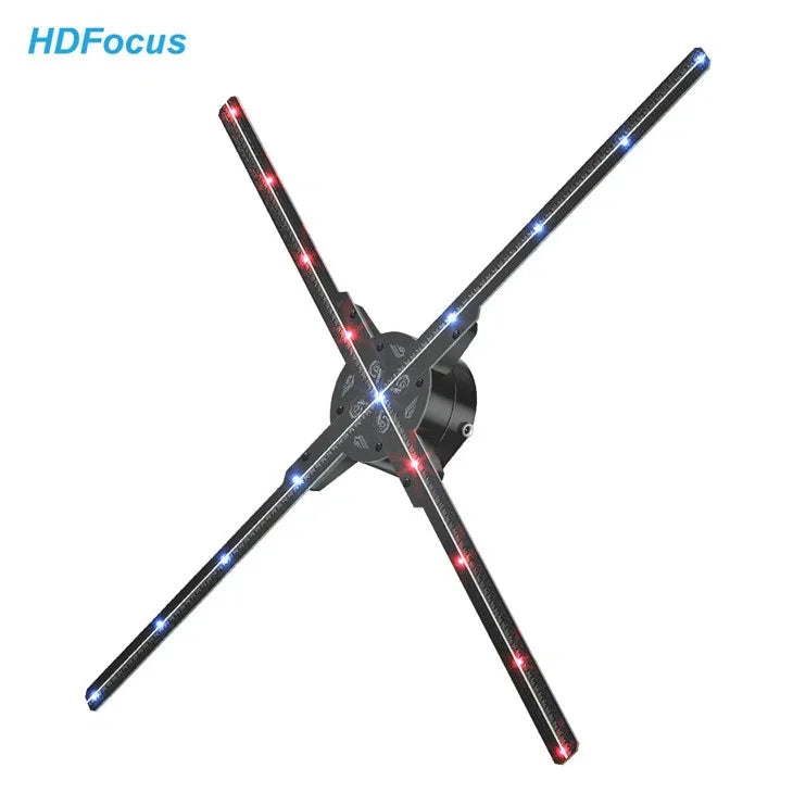 Step Into the Future 3d Holographic Advertisement Hologram Machine 3d Projector Hologram Led Display Fan