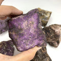 Wholesale Natural Crystals Custom Engravable Product Purpurite Raw Stone for Souvenirs