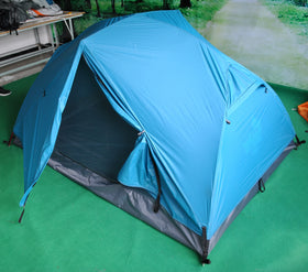 CZX-435A Blue MSR Hubaba NX 2-Person Ultralight Tent 20D Silicone Nylon Camping Tent with Footprint Pegs