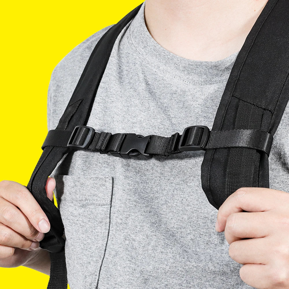 Kids Youth Backpack Chest Strap Adjustable Sternum Strap Chest Belt With Quick-Release Buckle for Bag Outdoor Hiking Cycling