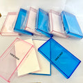 Custom Acrylic Butterfly Lash Tile Pallet Colorful Acrylic Eyelash Extension Pallet Heart Shape Holder Plate Tile with Cover