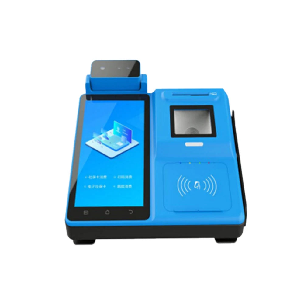 7 Inch Touch Screen Portable Android Pos Terminal With Nfc Integrating Code Scanning Z90-N