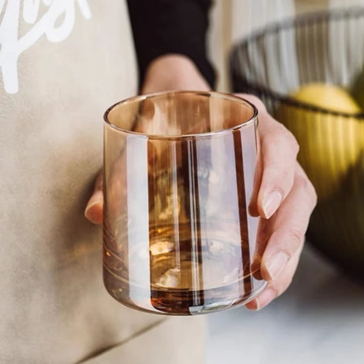 Wholesale Creative Colored Dazzling Celebrity High-value Personality Drink Water Whiskey Wine Glass Cup