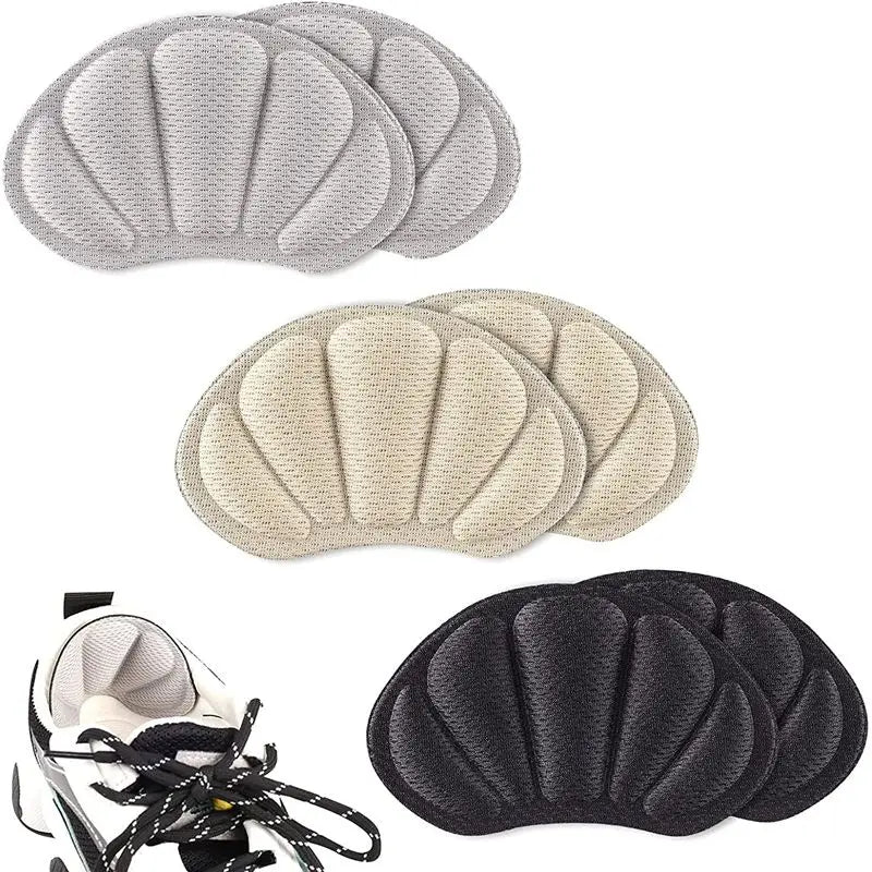 Wholesale Self-Adhesive Blue/Black Sponge Material Foot Cushions Pads Thick Shoe Inserts Back Insoles Heel Protectors Pain