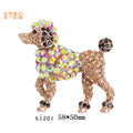 Wholesale/Retail Fancy Rhinestone Animal Brooch Crystal Poodle Brooch Pins