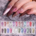 Milk Tea Cat Eye UV Gel Polish Magnetic Milk Tea Nail Polish Soak Off UV LED Gel Nail Polish