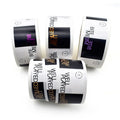 Custom Printing Vinyl Stickers Roll Custom Shape Material Waterproof Oilproof Label for Makeup Containers